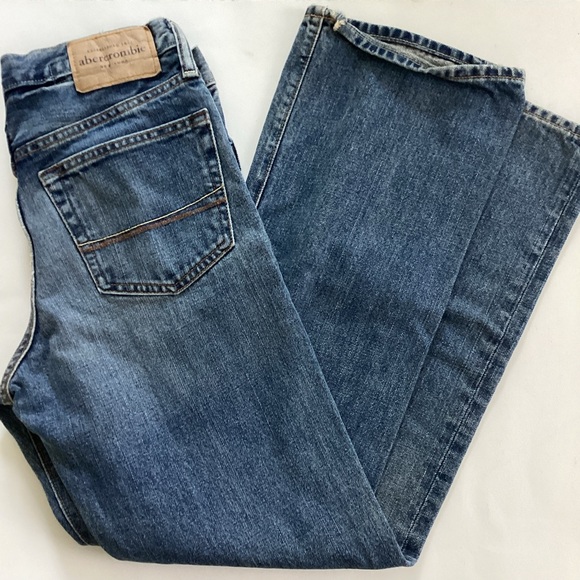 ABERCROMBIE Kilburn slim boot leg jeans - Picture 2 of 9